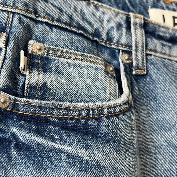 Lovers & Friends Ryan High Rise Straight Leg Jeans In Cascade Blue Size 25 - Picture 8 of 16